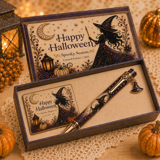 🎃🔮 Halloween Spooky Pen Gift Set