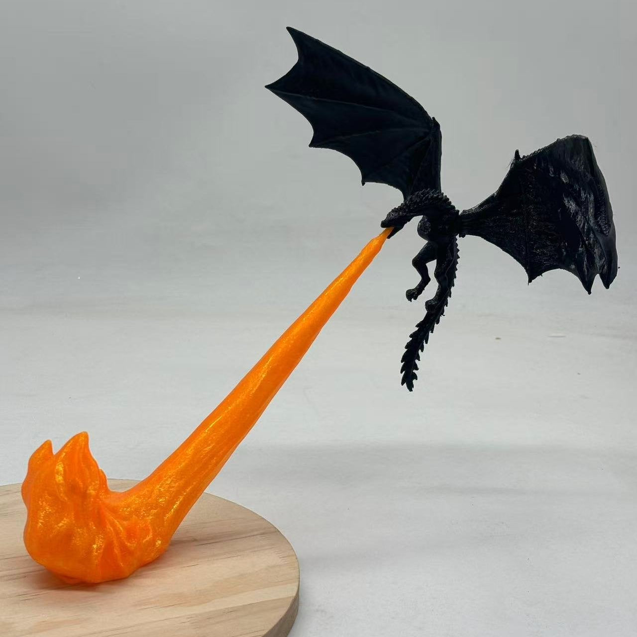 🔥 50% OFF Today 🐉 Dragon Flame Book Nook ✨ Fantasy Shelf Decor