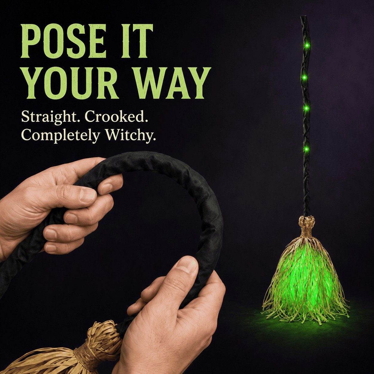 🔥Last Day 50% OFF🧹 Halloween Magic Moving Witch Broom