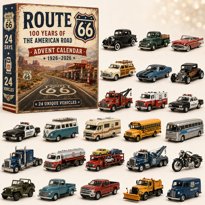 🎄 50% OFF 24-Day Classic Car Advent Calendar 🚗 24 Mini Vehicles to Collect