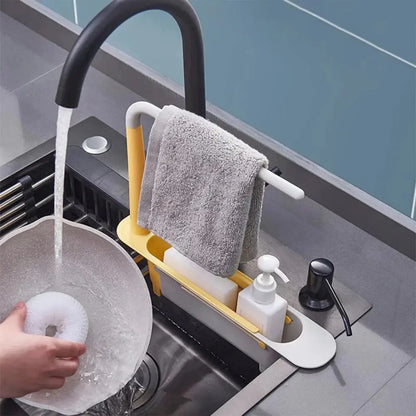 🔥 TODAY ONLY 50% OFF! All-in-One Sink Organizer 💧🧼