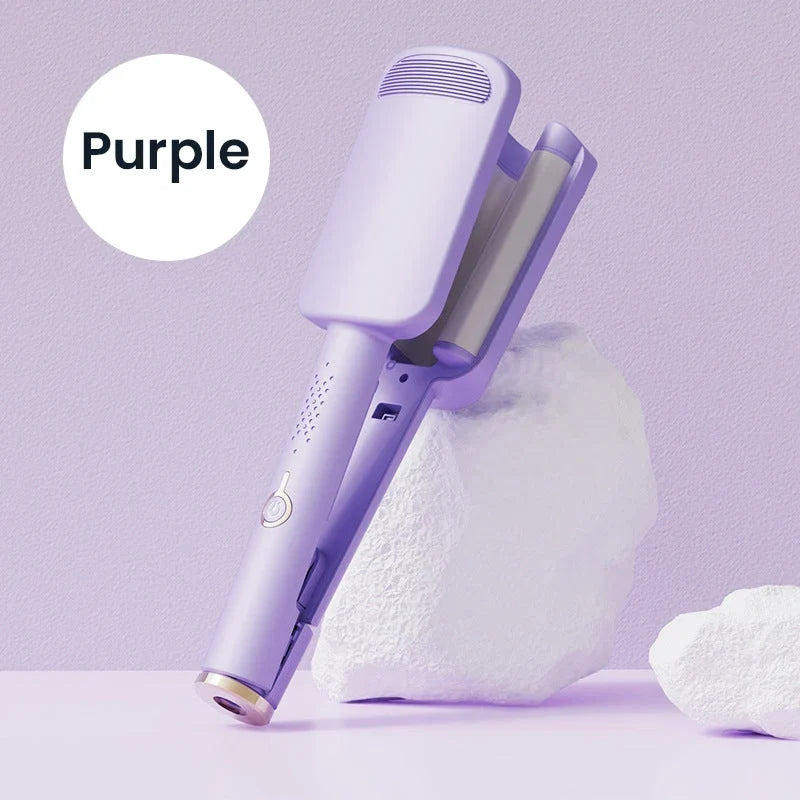 🌸 LIMITED-TIME 50% OFF! ✨ 32MM Wavy Hair Curler – Big Bouncy Curls, 4 Adjustable Heat Settings & Negative Ion Care – Salon-Quality Styling at Home 💇‍♀️