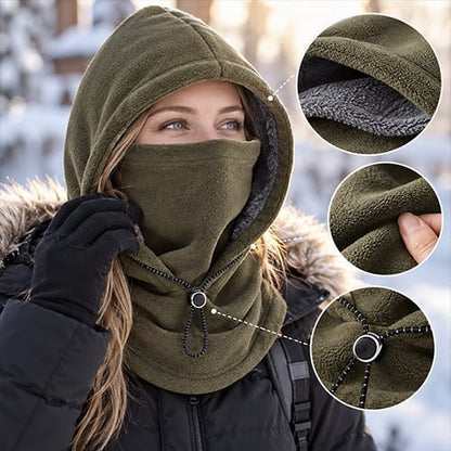 📣 50% OFF ❄️ 3-in-1 Double-Layer Fleece Winter Hood