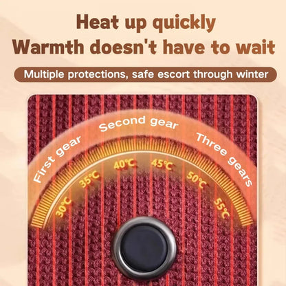 ❄️ LAST CHANCE 50% OFF Heated Wearable Blanket – Stay Warm at Your Desk Without Bulky Layers