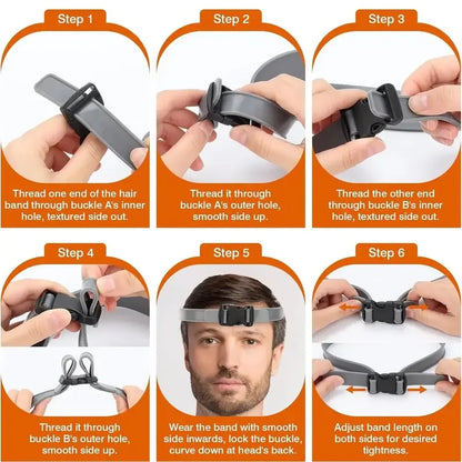 🔥 FINAL 50% OFF ✂️ 4-Piece Hair Cutting Guide Kit for Easier, More Controlled Trims
