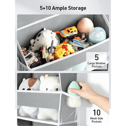 🧺 5-Tier Over-the-Door Hanging Storage Organizer