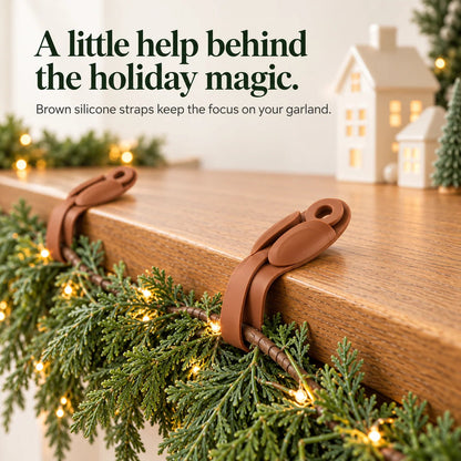 Christmas Garland Hanger Mantle Garland No Drill Hooks