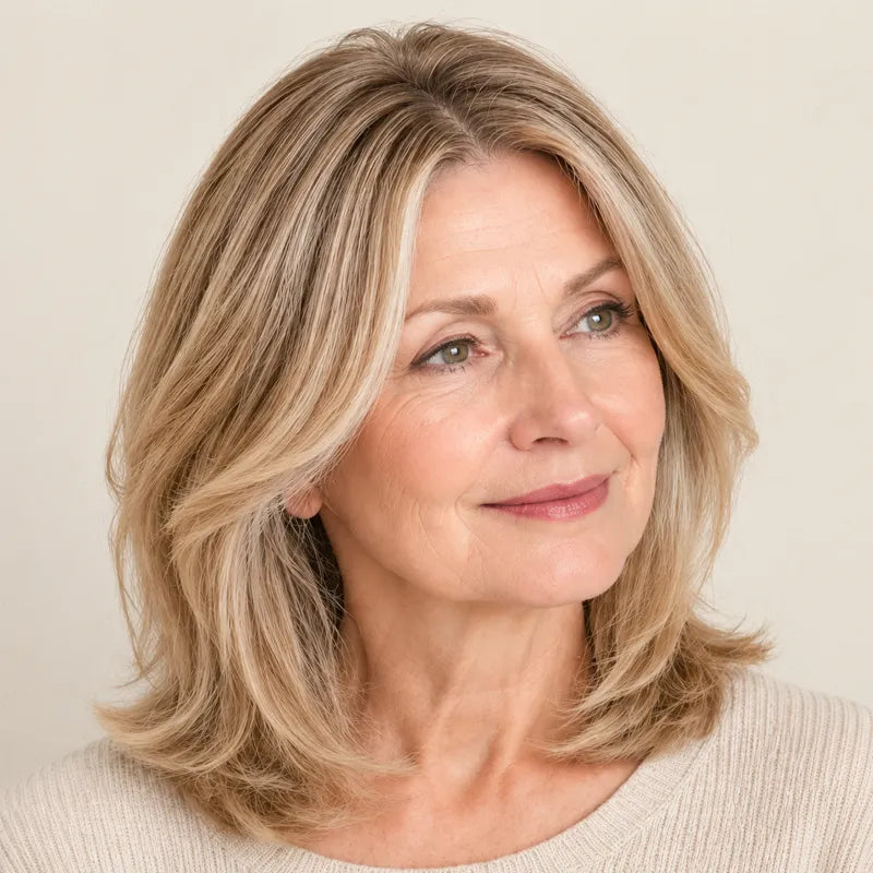Natural-looking Hair Topper For Women