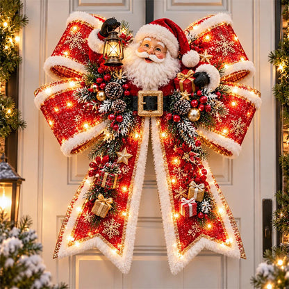 🎀 Oversized Light-Up Christmas Bows — 6 Festive Styles for a Magical Holiday Welcome ✨🎄