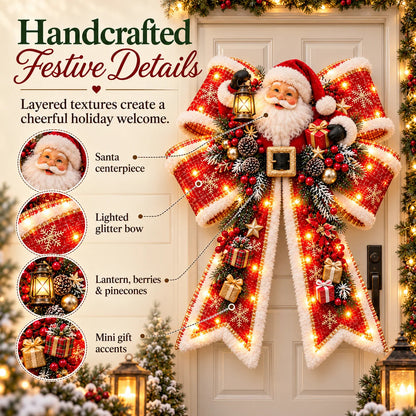 🎀 Oversized Light-Up Christmas Bows — 6 Festive Styles for a Magical Holiday Welcome ✨🎄