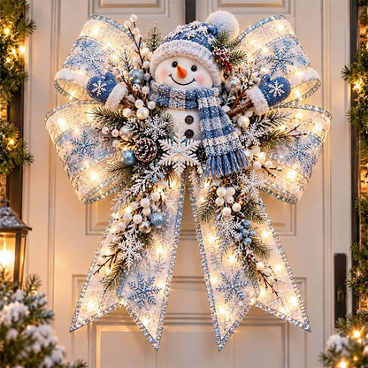 🎀 Oversized Light-Up Christmas Bows — 6 Festive Styles for a Magical Holiday Welcome ✨🎄
