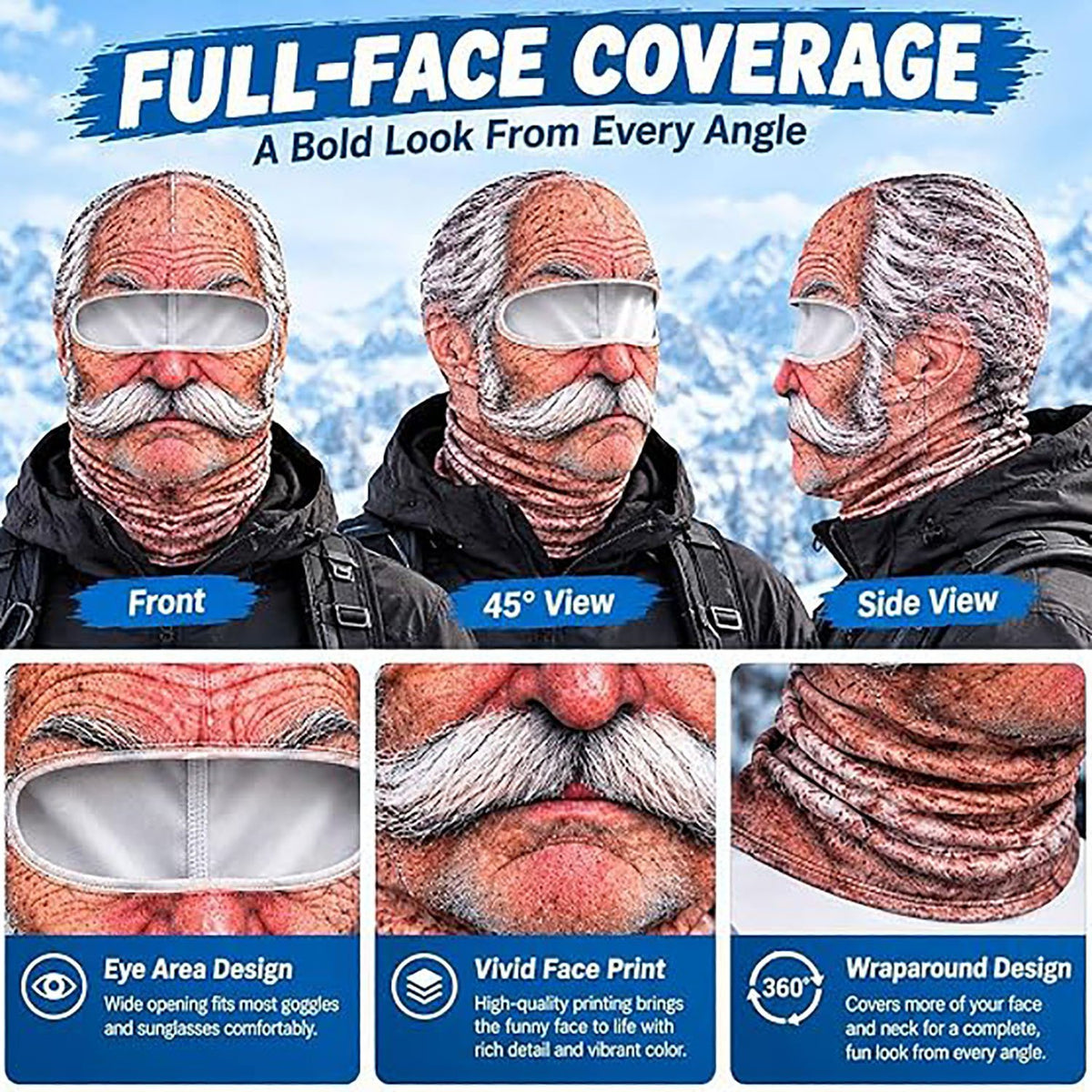 3D Funny Ski Mask