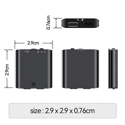 Mini Magnetic Voice Recorder One-Touch Recording🌟