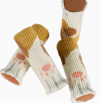 🐾 Thickened Cat Paw Chair Leg Covers — Silent & Wear-Resistant