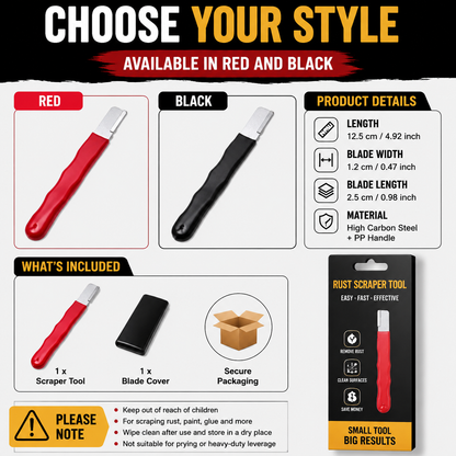 Rust Restoration Kit – Heavy Duty Rust Remover Tool