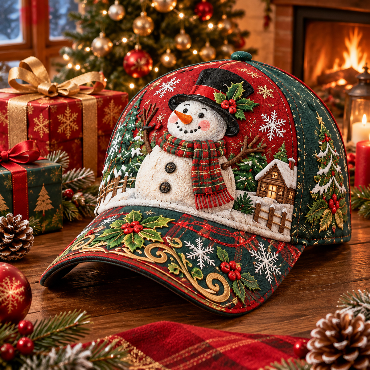 🎁Vintage Christmas Holiday Baseball Cap Collection⭐