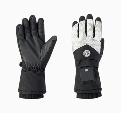 🔥 Rechargeable Heated Gloves – 3 Heat Settings, Waterproof Touchscreen Winter Gloves