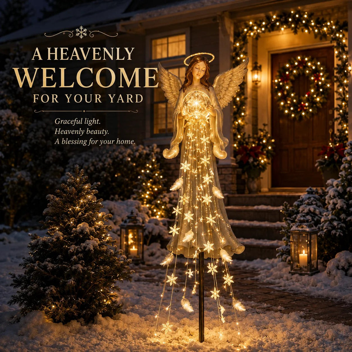 🎁 Today Only: Get 60% Off✨ Solar Angel Remembrance Garden Light👼