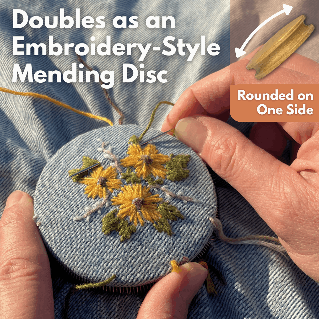 🧵 PatchMaker 3.0 Darning Loom Kit – Easy Clothing Repair & Weaving Tool