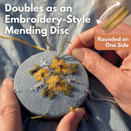 🧵 PatchMaker 3.0 Darning Loom Kit – Easy Clothing Repair & Weaving Tool