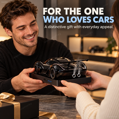 🏎️ Race-Car Aroma Diffuser with Dual Exhaust Mist