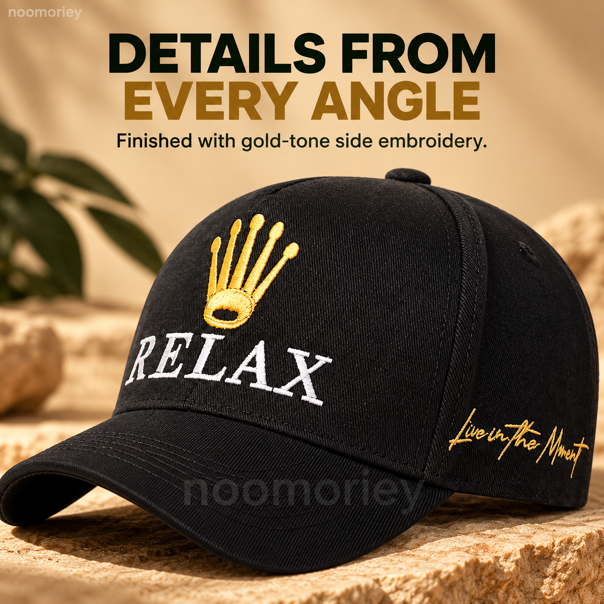 🧢Relax Crown Vintage Baseball Cap