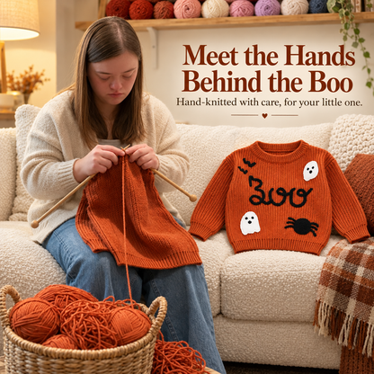 👻 Little Boo Knit Sweater 🎃