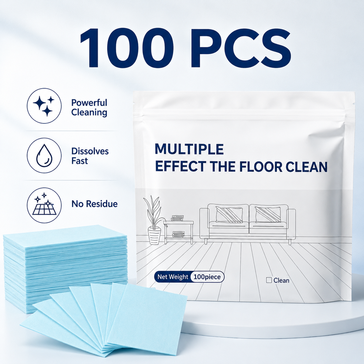 🫧 49% OFF Concentrated Floor Cleaner Tablets 🧽 Deep Clean & Refresh Floors
