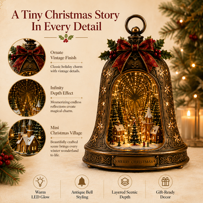 🔥 50% OFF 🎄 Christmas Bell Cascade Solar Yard Light✨