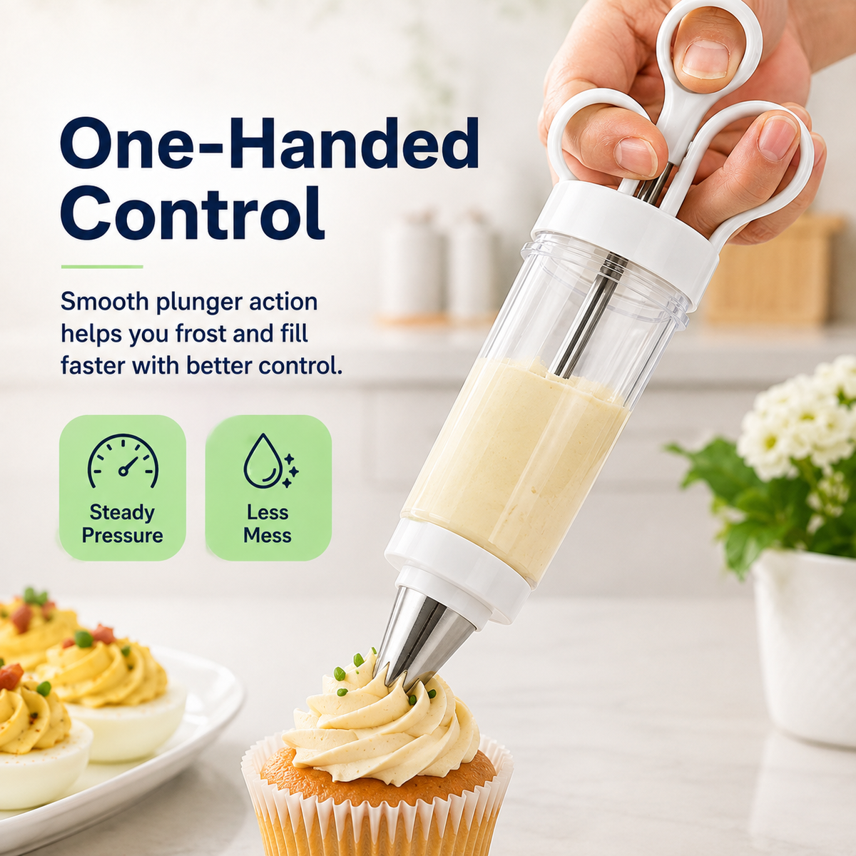 🔥 50% OFF Dessert Decorating Gun Kit 🧁