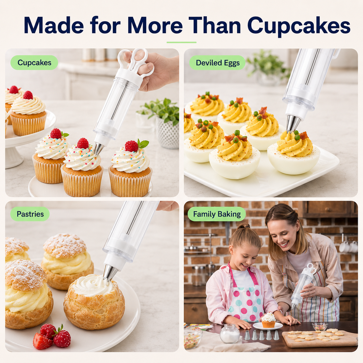 🔥 50% OFF Dessert Decorating Gun Kit 🧁