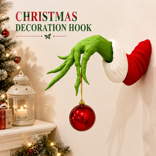 ✨ Save 40% Today 🎄 Mischievous Green Hand Christmas Wall Decor