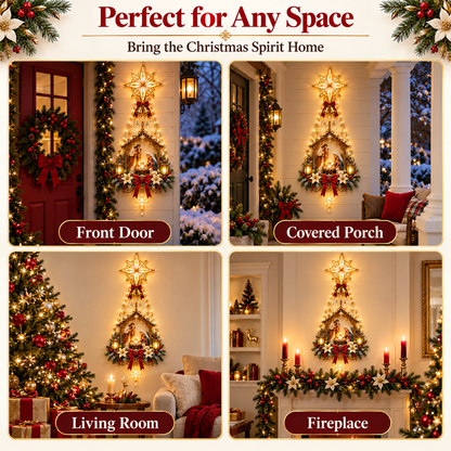 ✨ 49% OFF – Star of Bethlehem Nativity Wall Light – Bring the Heart of Christmas Home🎄