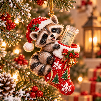 🎄💵 The Cutest Christmas Cash Gift | Animal Stocking Money Holder Ornament