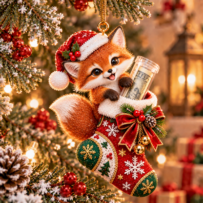 🎄💵 The Cutest Christmas Cash Gift | Animal Stocking Money Holder Ornament