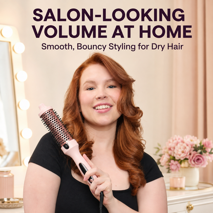🔥 50% OFF Ionic Thermal Styling Brush ✨ Smooth, Volumize & Style with Ease