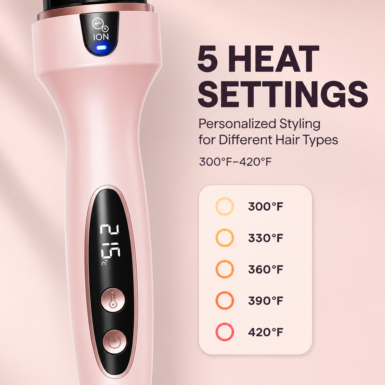 🔥 50% OFF Ionic Thermal Styling Brush ✨ Smooth, Volumize & Style with Ease