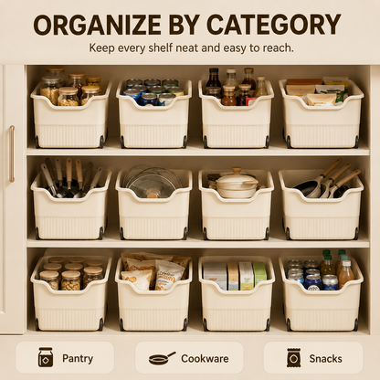 🔥 Limited-Time Sale Rolling Cabinet Storage Bin 🛒 Roll Out, Organize & Grab Easy