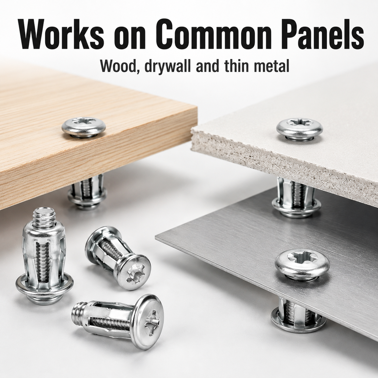 🔩 50% OFF 30/90PCS Rivet Nut Fastener Set — Strong Hold, Easy Install