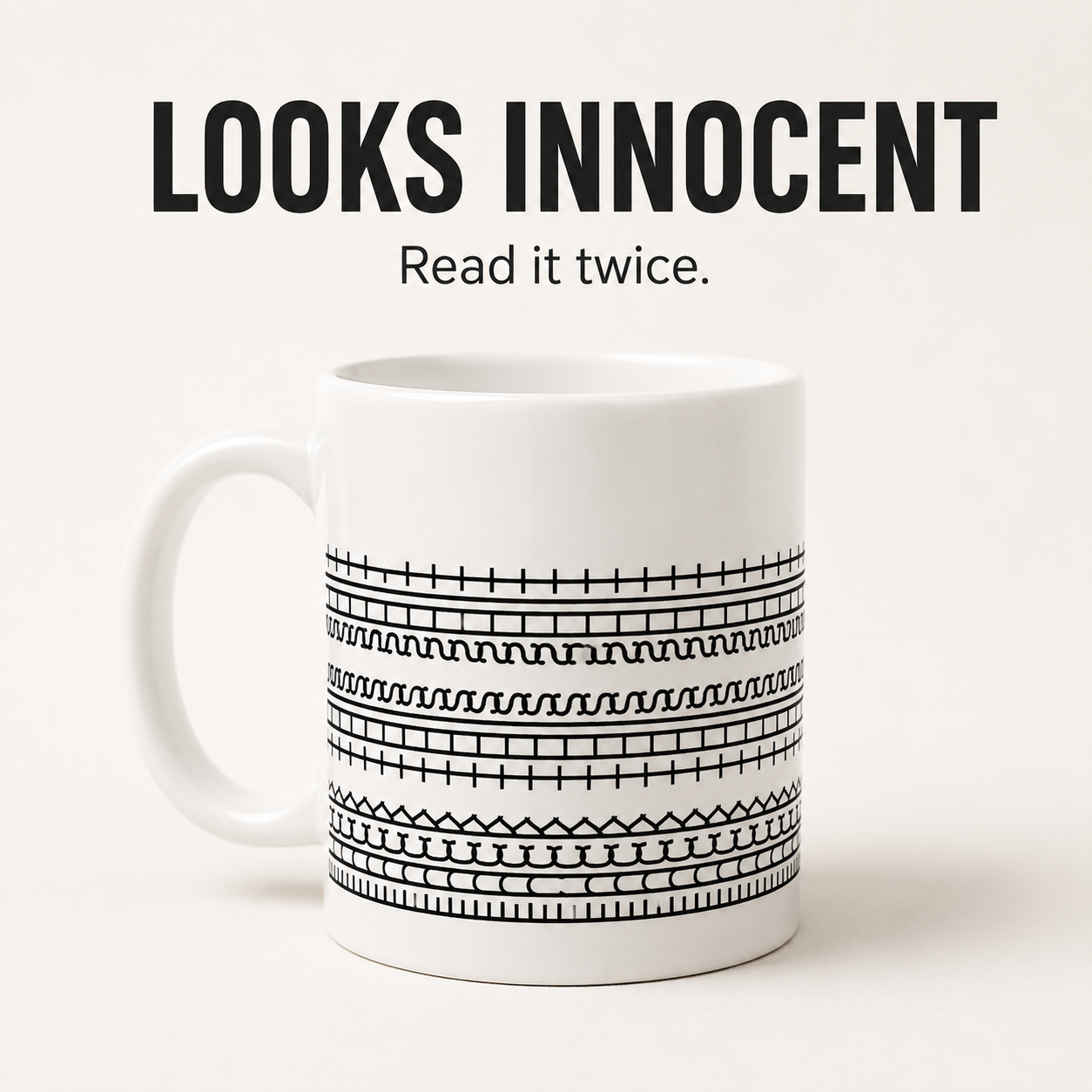 😈 50% OFF Hidden Swear Message Ceramic Mug ☕ Funny Coffee Break Surprise