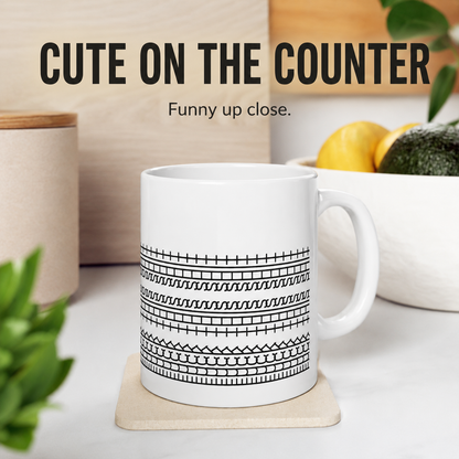 😈 50% OFF Hidden Swear Message Ceramic Mug ☕ Funny Coffee Break Surprise