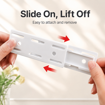 🔥 Today Only 50% OFF 10PCS No-Drill Socket Holders ✨ Peel, Stick & Organize