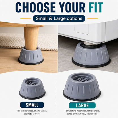 🧺 50% OFF Washer Anti-Vibration Pads ⚡ Reduce Shake & Improve Stability