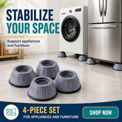🧺 50% OFF Washer Anti-Vibration Pads ⚡ Reduce Shake & Improve Stability