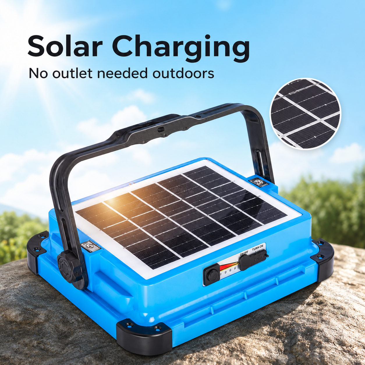 ☀️ 50% OFF Solar Emergency Work Light 🔦 Bright, Portable & Ready Anywhere