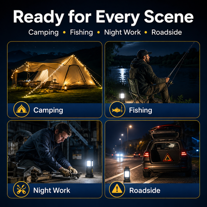 ☀️ 50% OFF Solar Emergency Work Light 🔦 Bright, Portable & Ready Anywhere