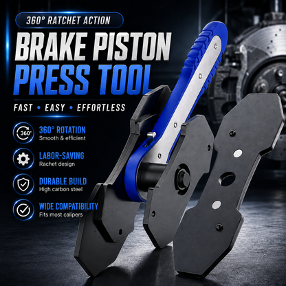 🔥 50% OFF 360° Rotating Ratchet Wrench 🛠️ Easier Brake Caliper Service