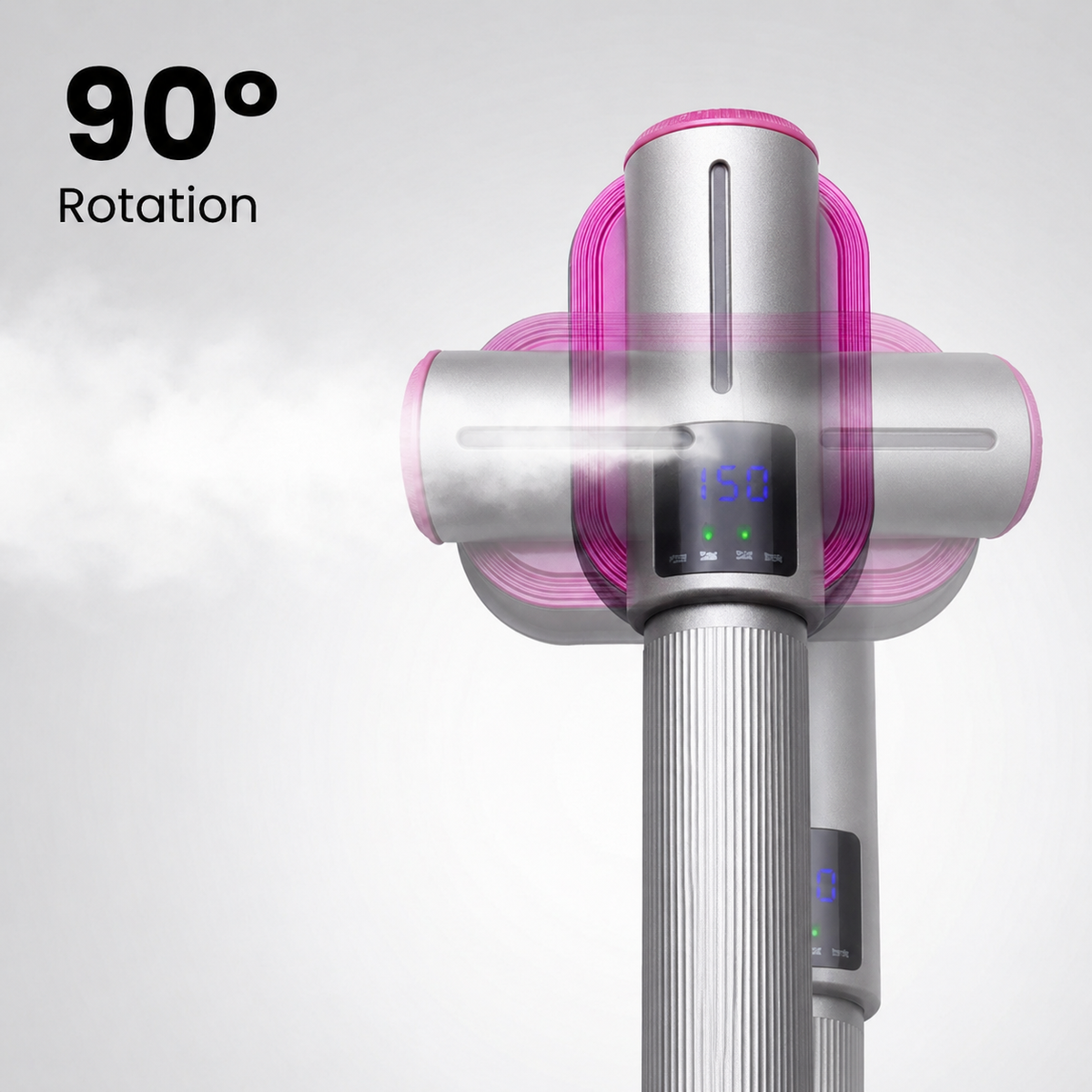 🔥 50% OFF Portable Clothes Steamer 👔 Wrinkles Gone in Just 5 Seconds