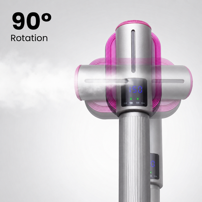 🔥 50% OFF Portable Clothes Steamer 👔 Wrinkles Gone in Just 5 Seconds