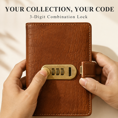 💵 49% OFF Currency Collection Binder 🔒 Secure Storage for 100 Banknotes